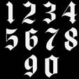 Screenshot_282.png Typography tattoo Numbers.