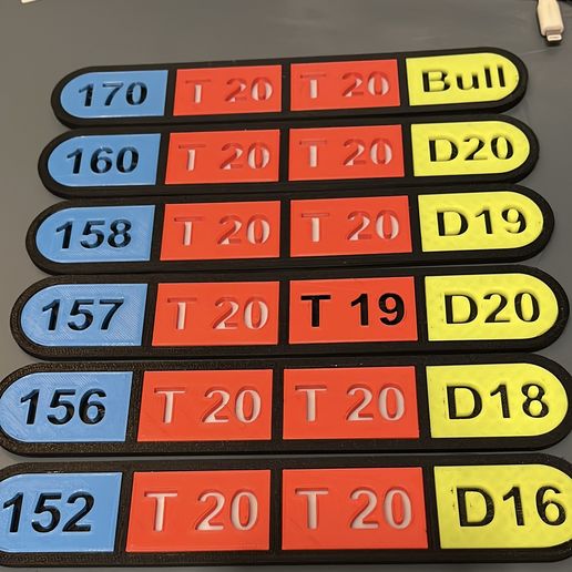 Finish list Dart DO 3D model