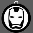 12-IRONMAN.jpg STL file MARVEL AVENGERS IRON MAN KEY CHAIN・3D printing design to download