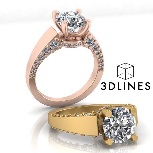 jewelry ring 1 3D model