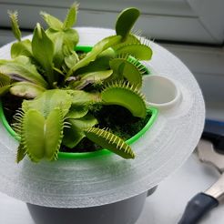 20190731_162933.jpg Free STL file Collar Flange for Self-Watering planter・3D printable design to download