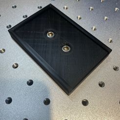 0.jpg Fichier STL Gabarit de carte de visite en aluminium pour le laser à fibre・Modèle pour impression 3D à télécharger