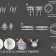 7.png Layla Accessories Bundle for Cosplay - Genshin Impact - Instant Download STL Files for 3D Printing