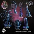 Terrain-Pieces-Statues-Pillars.jpg March '23 Release: "Spider Queen's Vengeance"