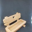 20220820_174259.jpg Cell Phone Holder Wood bench
