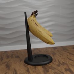 banana-holder.png Archivo STL Portaplátanos・Plan para descargar y imprimir en 3D