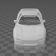 nsx-4.png Carroçaria do Acura NSX 1997 - Partes divididas para impressão fácil
