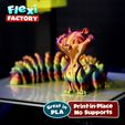 great i, \ Print-in-Place PLA / No Supports Cute Flexi Print-in-Place Squirrel Now with 3MF Files Included