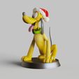 Plutu_Canine.2166.jpg Pluto-dog- Christmas - canine-sitting pose-FANART FIGURINE