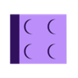 2x2.stl Fusion 360 2x2 Lego Block Generator