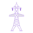 power tower 3.obj Electricity Tower