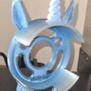 Unicorn-Echo-1.jpg Archivo STL Unicornio Echo Dot / Alexa 3rd Gen Soporte・Objeto para impresora 3D para descargar