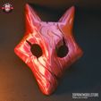 Kindred-Wolf-Mask_League_of_Legends_Cosplay_3D_Printed_Model_Photo_03.jpg Kindred Wolf Mask - Cosplay Halloween Decol
