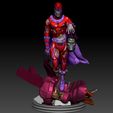 Preview01.jpg Zombie Magneto - Marvel Zombies - What If DisneyPlus Series 3D print model
