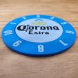 003-PHOTO-2.jpg CORONA EXTRA DRINK COUNT UNTERSETZER (EINFARBIG+MEHRFARBIG)
