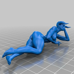 56c437e255edad05aeddb254fe66d3d7.png Fichier STL gratuit Demon Girl Relax・Idée pour impression 3D à télécharger