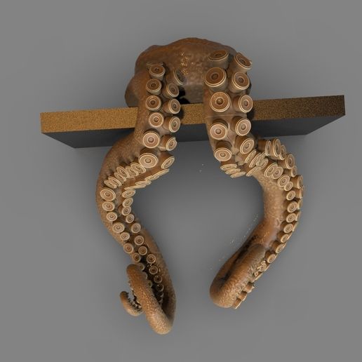 untitled.2522.jpg 3D file Lovecraft Tentacles Creature Holder・3D printable model to download, PaburoVIII