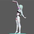 15.jpg REBECCA 3 CYBERPUNK EDGERUNNERS 2077 ANIME GIRL CHARACTER 3D PRINT