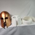 Pic-4.jpg Early Corinthian Helmet with Stand
