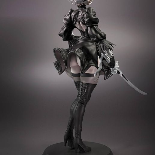 2B Nier Automata Full Body Statue