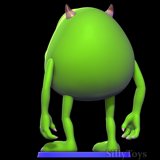 Mike Wazowski - Monsters, Inc. 3D File for 3D printingCults