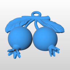 Pomegranate 00102.png Fichier STL COLLIER DE GRENADE.・Modèle pour imprimante 3D à télécharger