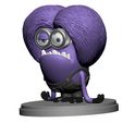 4.jpg Purple mutated minion for 3D printing STL