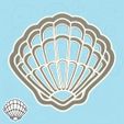 14-2.jpg Unterwasserwelt Ausstechformen - Meeresmuschel (Stil 1)