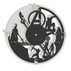 reloj-avenger-2.jpg Fichier STL Montre à motif Avengers・Objet imprimable en 3D à télécharger