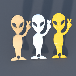 alien-v1.png Fichier STL Porte-clés Alien・Modèle à télécharger et à imprimer en 3D