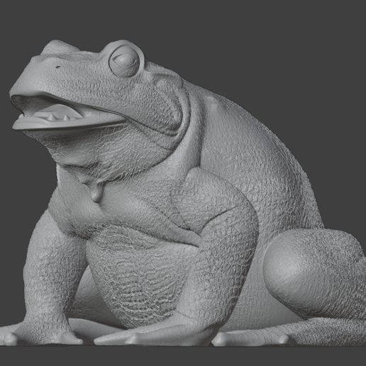 👾 toad・ STL File for 3D printing・Cults
