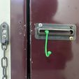 DoorLockHook.jpg Door Chain Lock Hook – 3D Printed Security Add-on