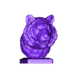 500K bust on a stand.obj Descargar archivo OBJ Busto de tigre • Objeto para impresión 3D, guninnik81