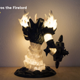 ragnaros-pictureDSC_0703.png Archivo 3D Lámpara del Señor del Fuego - Ragnaros・Design para impresora 3D para descargar