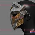 Arcane_Firelight_Leader_Mask_STL_3d_print_model_03.jpg Arcane Firelight Leader Mask - LoL League of Legends