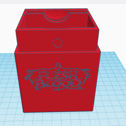 2022-11-28-1.png Free STL file Flesh And Blood Deck Box Slim・Template to download and 3D print, Mario3dMaker