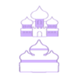 castillo.stl Aladdin cookie cutter set
