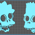 bartlisa.png Bart and Lisa skulls