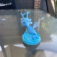 Kingdra pokemon 3D print model
