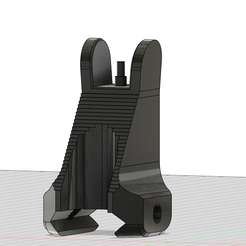 Captura-de-ecrã-2022-07-18-181848.png STL file AIRSOFT DD style Fixed Front Sight・Design to download and 3D print, quebroso
