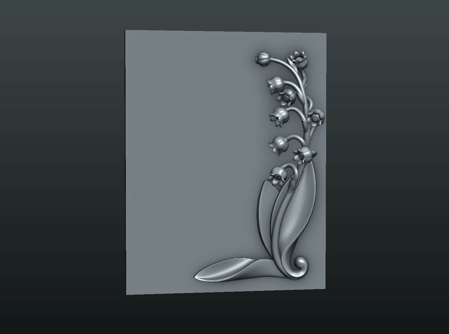 LOTV-11.png Download file Lily of the valley • 3D printing model, Skazok