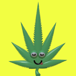 cannabis-2.png STL file Cannabis・3D printable design to download