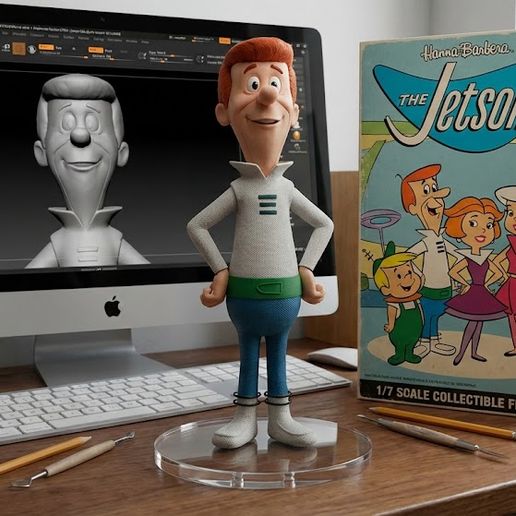 GEORGE JETSON: The Future's Dad! 🛰️ The Jetsons 3D Model