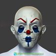 Henchmen_Clown_Mask_01.jpg Joker Henchmen Dark Knight Clown Mask Costume Helmet
