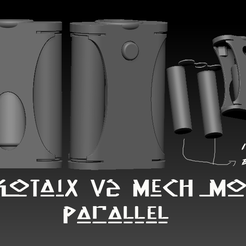 ZBrush Document kotaix 2.png STL file Squonk Parallel Mech Mod "Kotaix v2"・3D printer model to download, JuanCruzGuimil-OnaModsBF