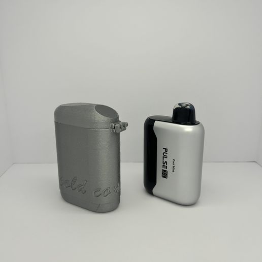 Geekbar Pulse X Case w/ Magnetic Flip Lid | Geek Bar Pulse X Case With  Dust Cap | Vape Case 3MF File for 3D printingCults