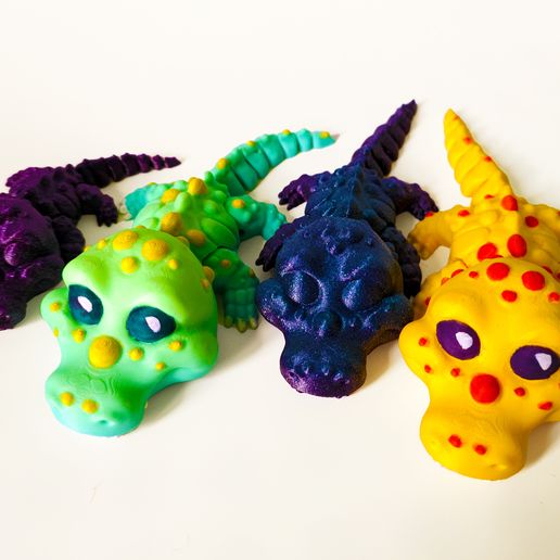 2.jpg 🐊Articulated Cute Chibi Crocodile- Kawai Animal🐊