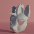 88.png My Little Pony Face Mask - Spitfire Cosplay 3D print model