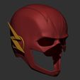 4.JPG Flash Helmet - Justice League
