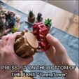 Assembly_3.jpg STL file Geared Iris Box Tower・3D printing model to download